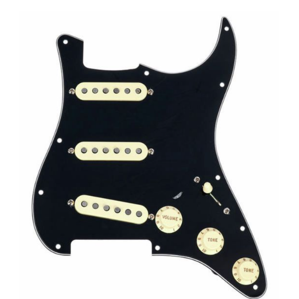 fender-pre-wired-st-pickg-texas-sss-black-01 Fender Pre-Wired ST Pickg. Texas SSS 單單單含護蓋 德州訂製款系列( 三色 )