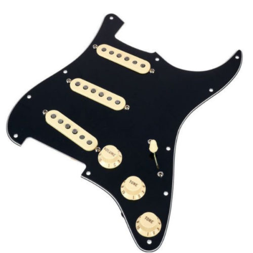 fender-pre-wired-st-pickg-texas-sss-black Fender Pre-Wired ST Pickg. Texas SSS 單單單含護蓋 德州訂製款系列( 三色 )