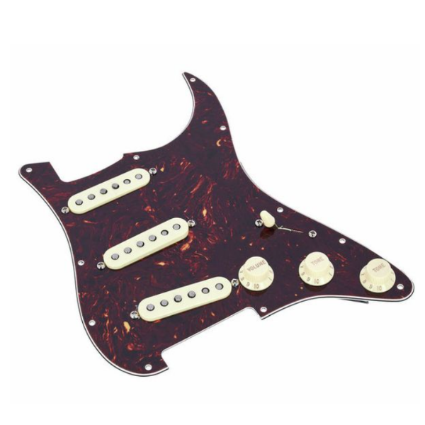 fender-pre-wired-st-pickguard-or-57-62-ts-01 Fender Pre-Wired ST Pickguard Or.57/62 單單單含護蓋 復古57/62系列 (兩色)