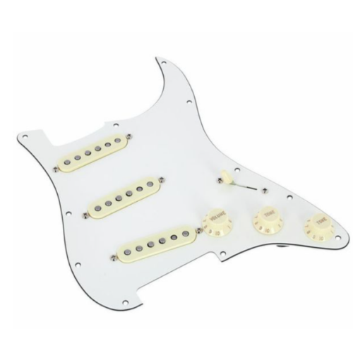 fender-pre-wired-st-pickguard-or-57-62-wh-02 Fender Pre-Wired ST Pickguard Or.57/62 單單單含護蓋 復古57/62系列 (兩色)