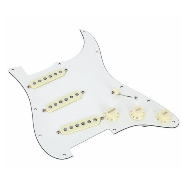 fender-pre-wired-st-pickguard-or-57-62-wh-02 Fender Pre-Wired ST Pickguard Or.57/62 單單單含護蓋 復古57/62系列 (兩色)