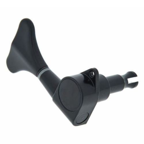Harley Benton Parts Bass Tuners 2R2L Set Black 4弦貝斯弦鈕(黑色)