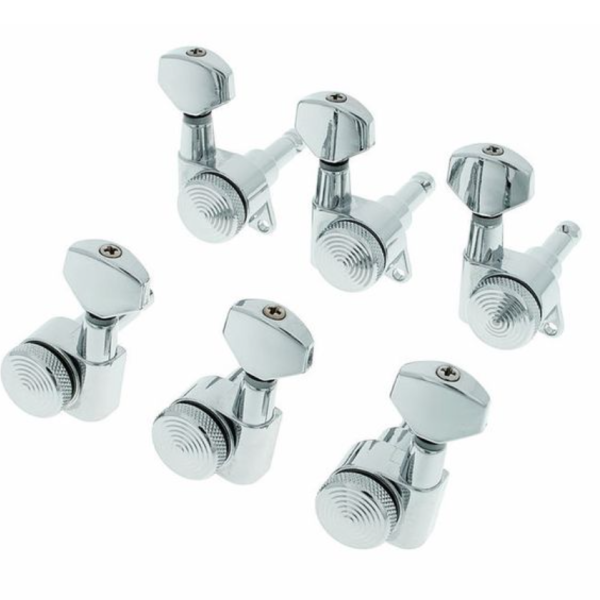 Harley Benton Parts Locking Tuners 3R/3L Chrome 兩邊全鎖式弦鈕