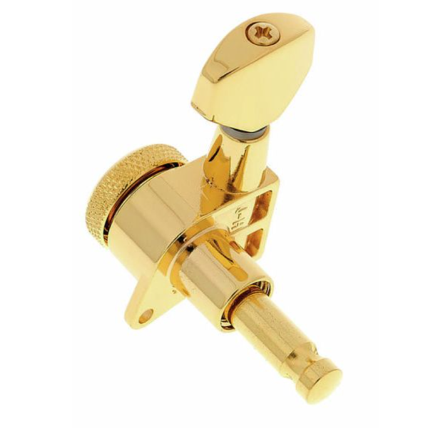 Harley Benton Parts Locking Tuners 3R/3L Gold 兩邊全鎖式弦鈕 (金色)