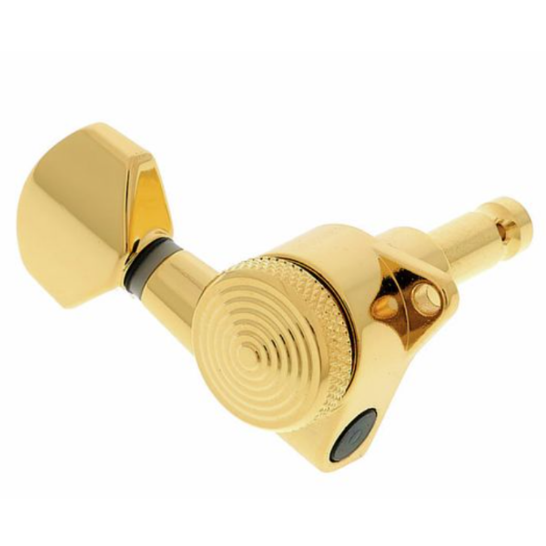 Harley Benton Parts Locking Tuners 3R/3L Gold 兩邊全鎖式弦鈕 (金色)