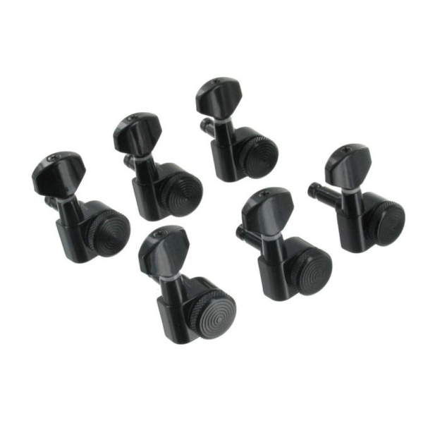 harley-benton-parts-locking-tuners-6l-black00 Harley Benton Parts Locking Tuners 6L Black 左邊全鎖式弦鈕套件 (黑色)