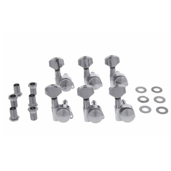 harley-benton-parts-locking-tuners-6l-chrome-01 Harley Benton Parts Locking Tuners 6L Chrome 左邊全鎖式弦鈕套件