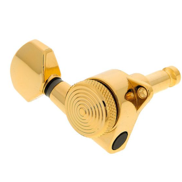 harley-benton-parts-locking-tuners-6l-gold05 Harley Benton Parts Locking Tuners 6L Gold 左邊全鎖式弦鈕套件 (金色)