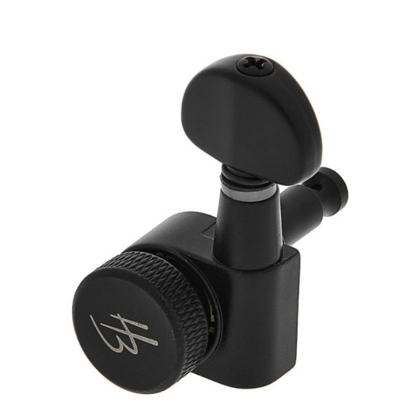 Harley Benton Parts J03SBK SPLK R7 Tuner Set 7弦吉他 右邊Staggered交錯式弦鈕組(黑色)