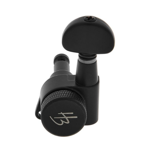 Harley Benton Parts J03SBK SPLK R7 Tuner Set 7弦吉他 右邊Staggered交錯式弦鈕組(黑色)