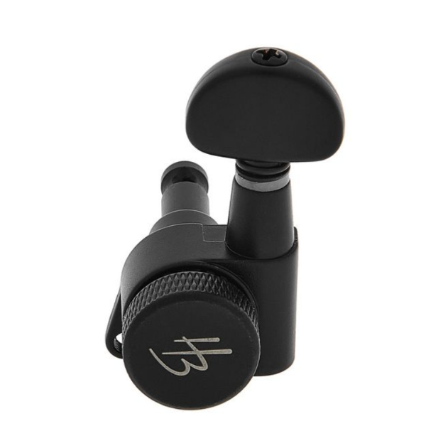 Harley Benton Parts J03SBK SPLK R7 Tuner Set 7弦吉他 右邊Staggered交錯式弦鈕組(黑色)