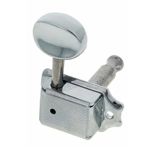 Harley Benton Parts Guitar Tuners Set 直列復古式弦鈕(鍍鉻)