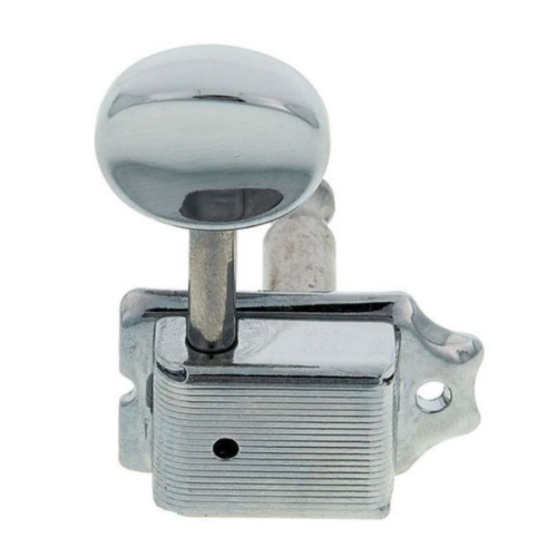 Harley Benton Parts Guitar Tuners Set 直列復古式弦鈕(鍍鉻)