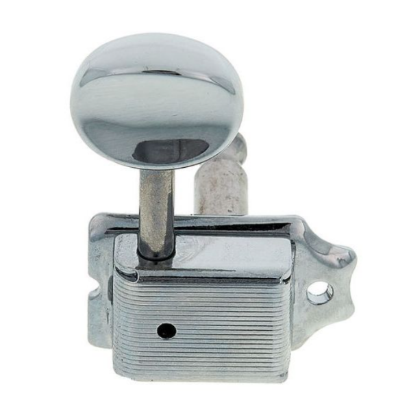 Harley Benton Parts Guitar Tuners Set 直列復古式弦鈕(鍍鉻)