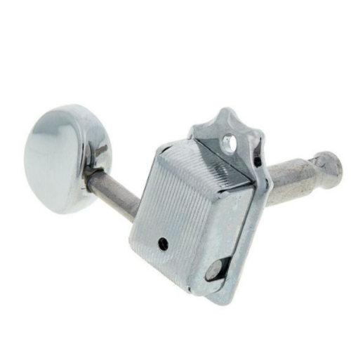 Harley Benton Parts Guitar Tuners Set 直列復古式弦鈕(鍍鉻)