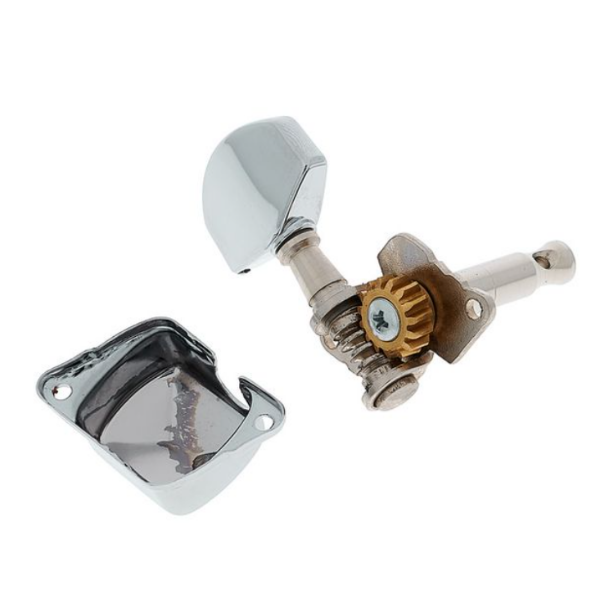 Harley Benton Parts R3/L3 Large Knob Tuner 兩邊式大弦鈕套件(鍍鉻)