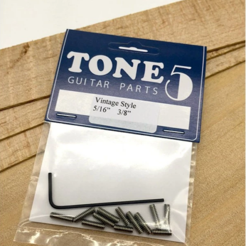 Tone5 美廠Fender Vintage Strat 專用琴橋高低調整不鏽鋼螺絲