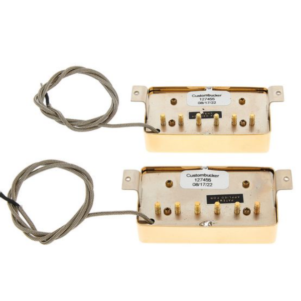 Gibson Custombucker Gold Set  吉普森訂製款金色拾音器組