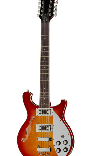 Harley Benton RB-612BK Classic Series 古典12弦半空心電吉他 (兩色)