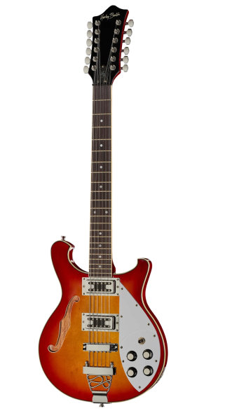 Harley Benton RB-612BK Classic Series 古典12弦半空心電吉他 (兩色)